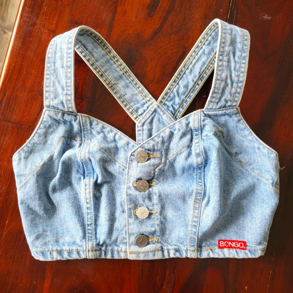 VTG Bongo Denim Bralette